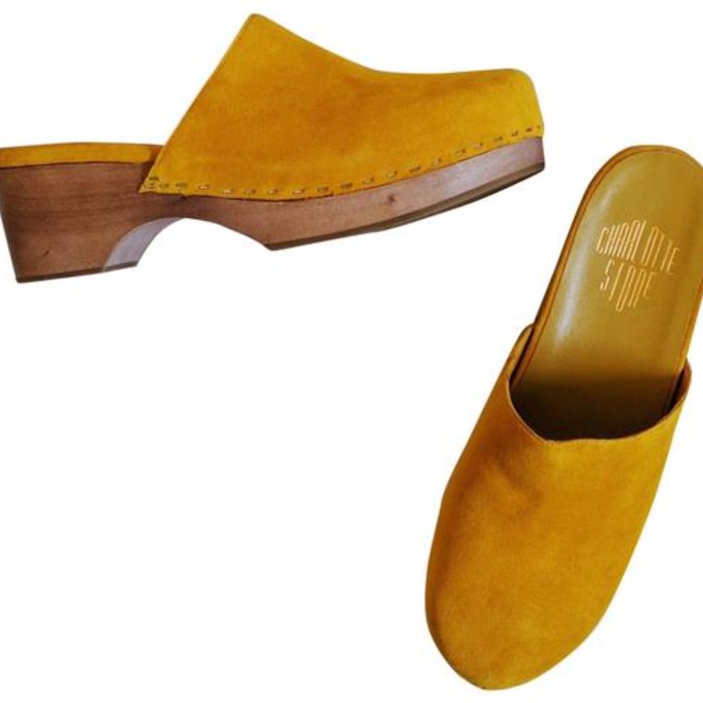 Charlotte Stone Martino Clogs - Picture 2 of 6